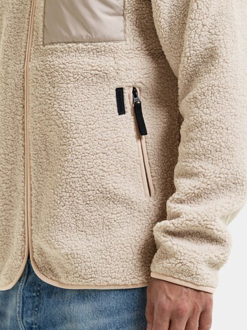 Didriksons Fleece jacket 'Peter' in Beige