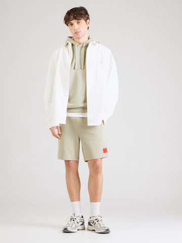 HUGO Обычный Штаны 'Diz' в Зеленый