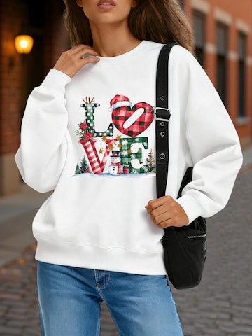 GORHEY Trui in Wit: voorkant