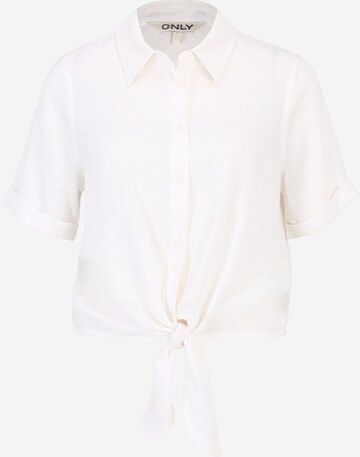 Only Petite Blouse 'TOKYO' in White: front