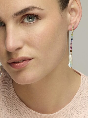 Luxenter Earrings 'DEPHIA' in White