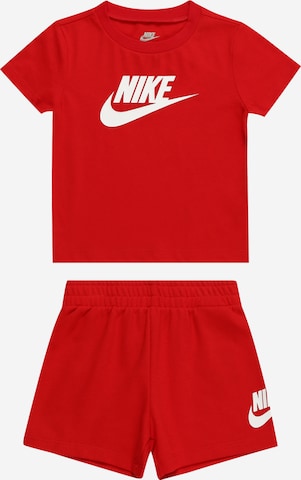 Nike Sportswear Joggingpak 'CLUB' in Rood: voorkant