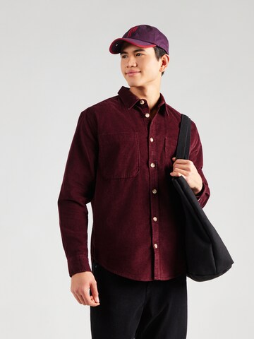 Only & Sons - Ajuste confortable Camisa 'ONSALP' en rojo: frente