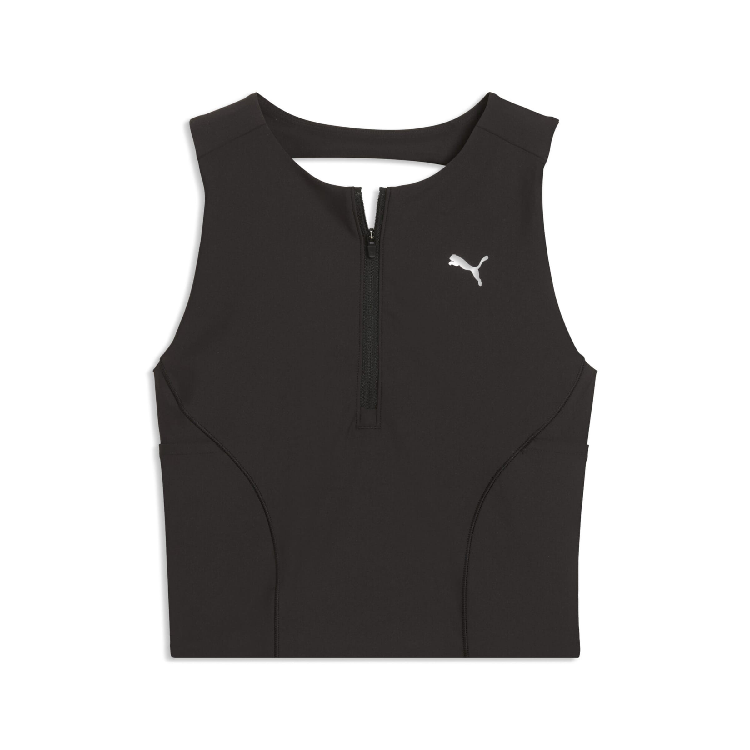 PUMA Sporttop in schwarz / weiß, Produktansicht