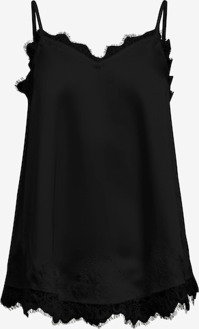 OBJECT Top 'OBJNaline' in Zwart: voorkant