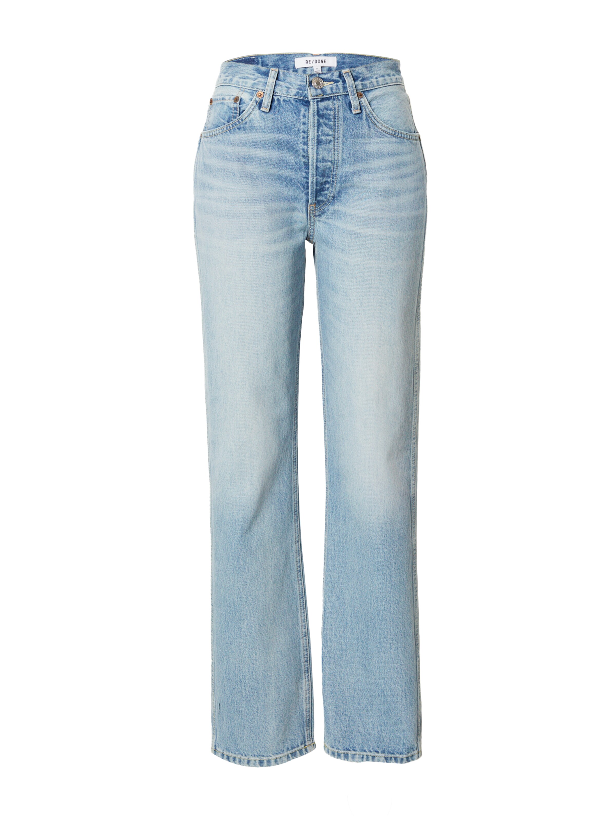 Wide leg Jeans de la RE/DONE pe albastru: față
