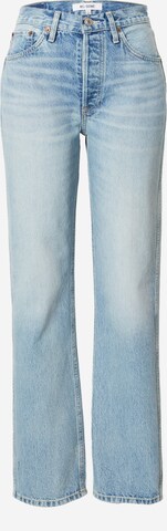 RE/DONE Zvonové kalhoty Džíny – modrá: přední strana