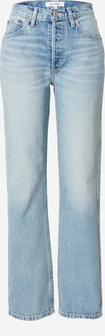 RE/DONE Wide leg Jeans in Blue: front