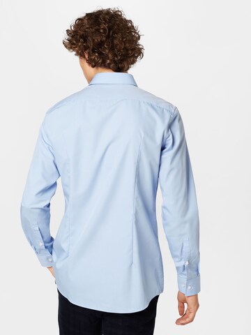 HUGO Slim fit Button Up Shirt 'Jenno' in Blue