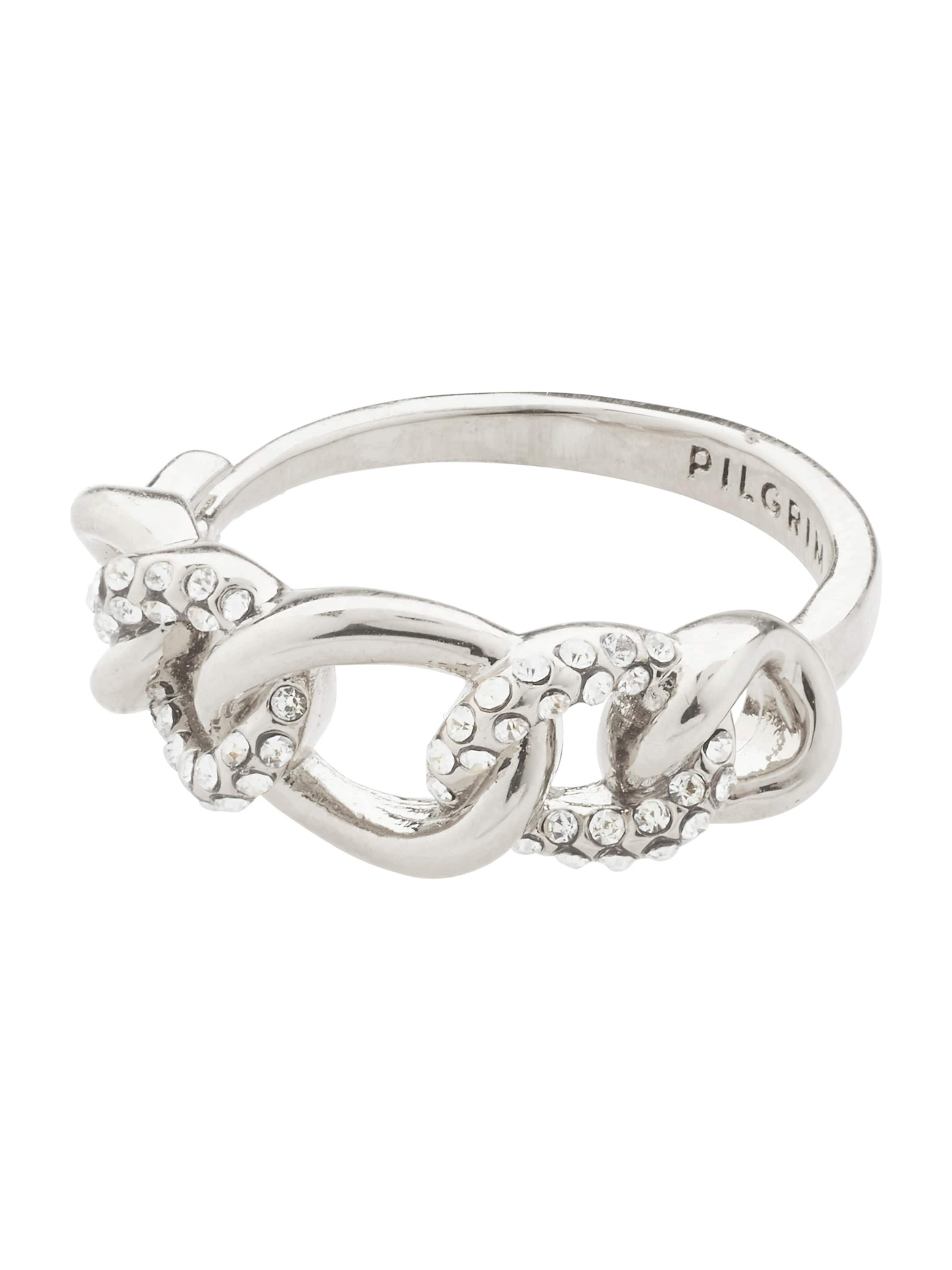 Bague 'Wrenley' Pilgrim en argent : devant