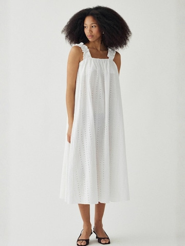 Noella Dress ' N-Marli ' in White: front