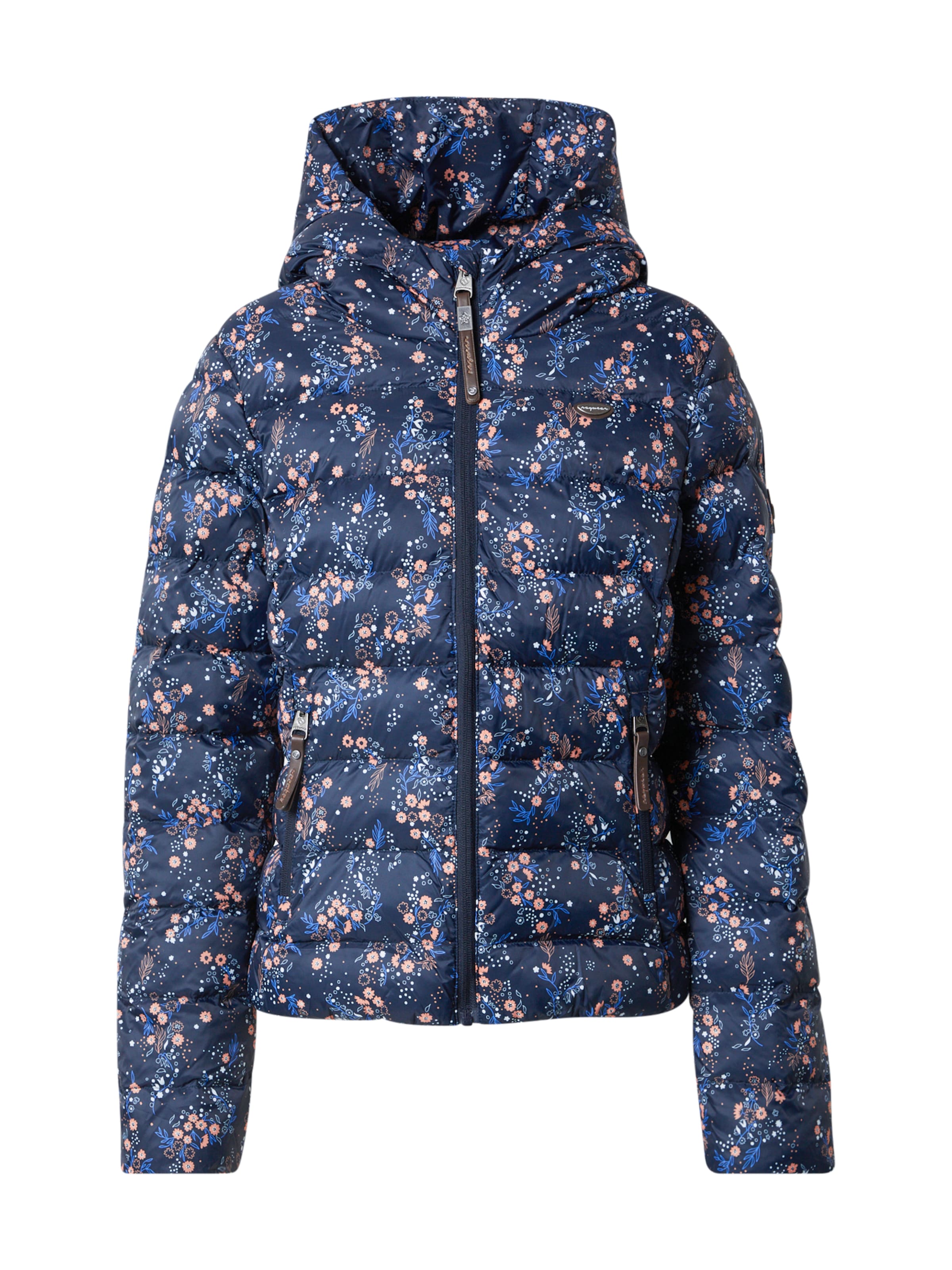 Ragwear Zimná bunda 'Tiasa' - Modrá: predná strana