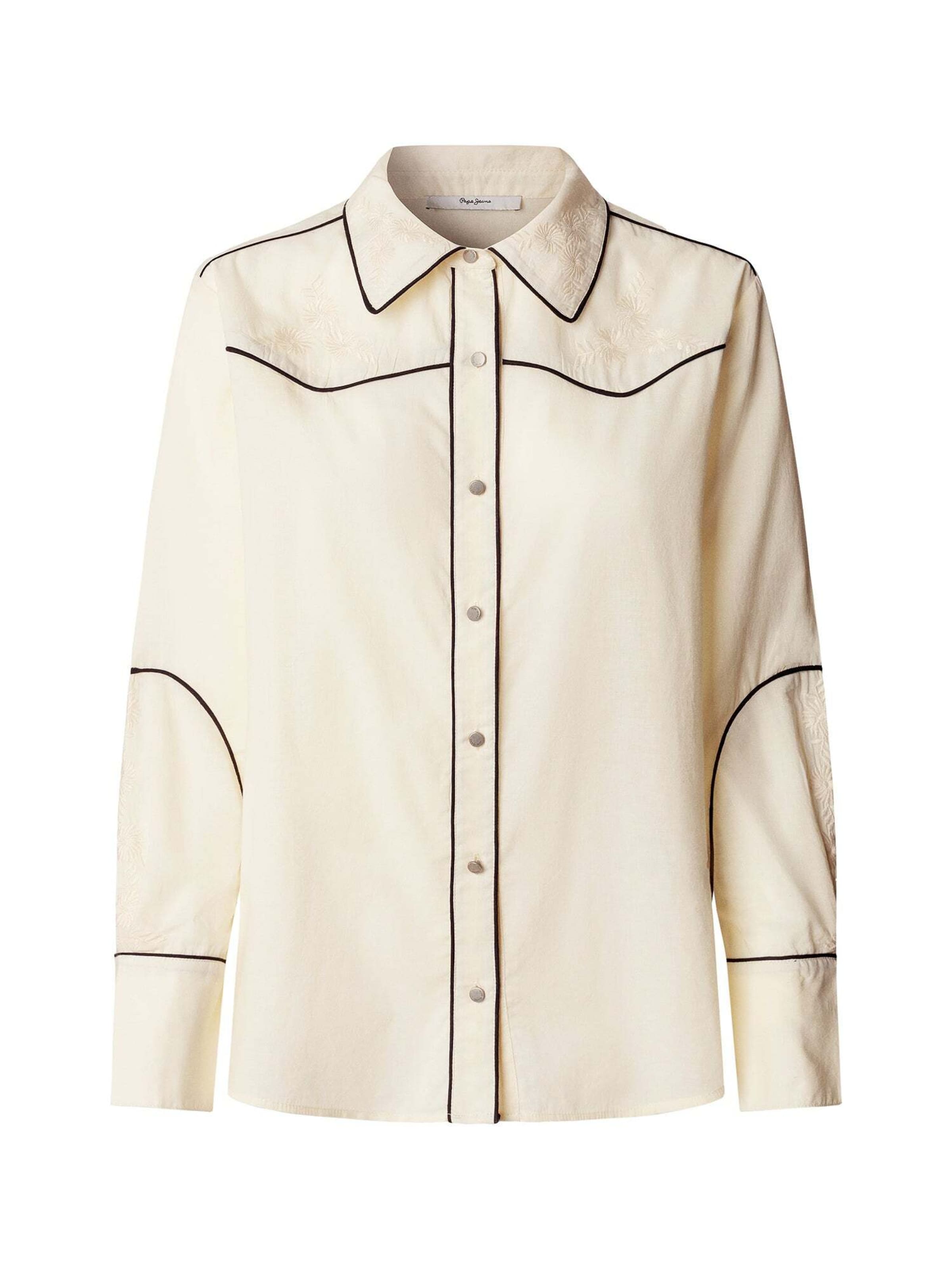 Maglietta ' GIANNA SHIRT ' di Pepe Jeans in bianco: frontale