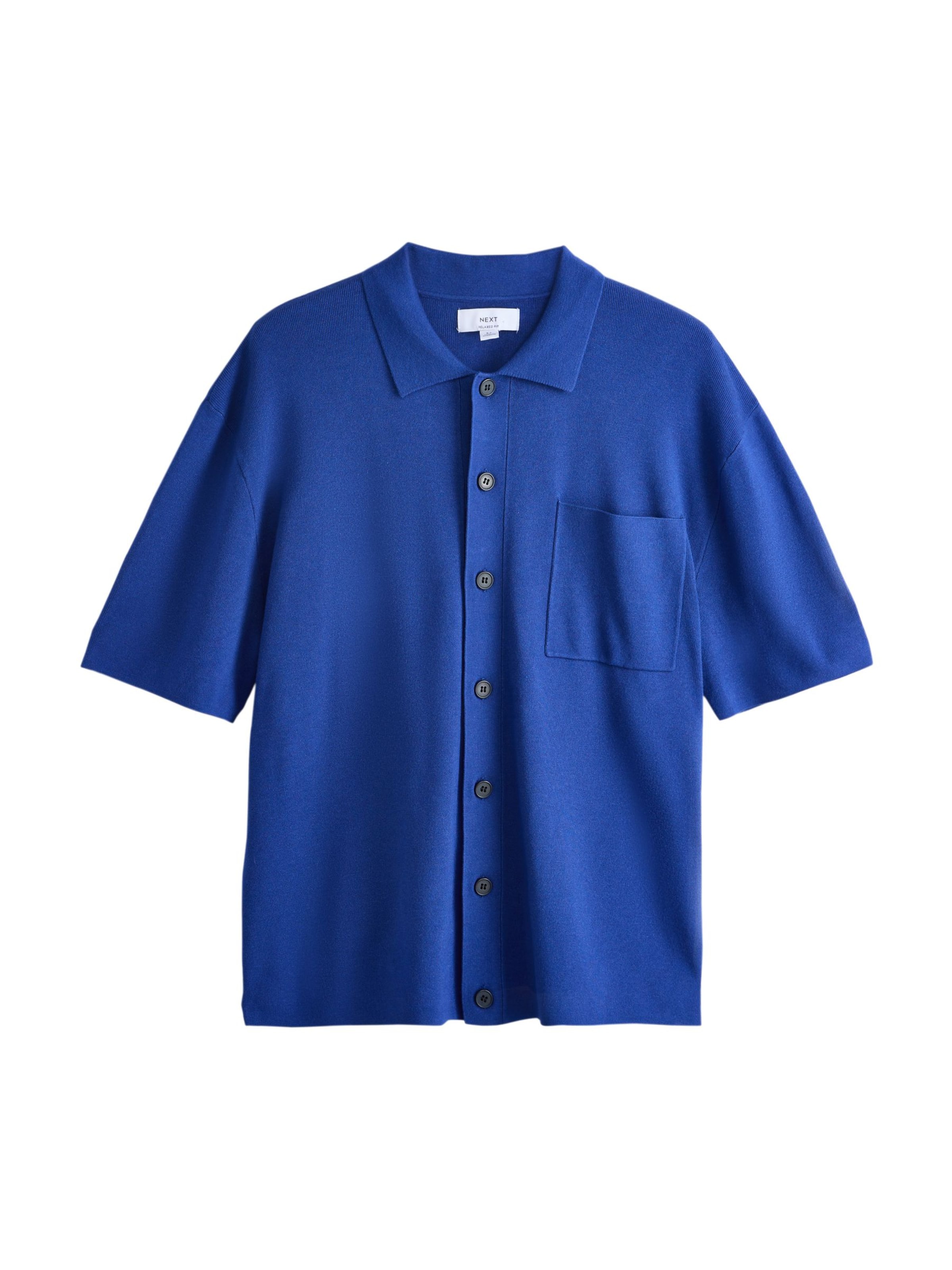 Vestes en maille Next en bleu : devant