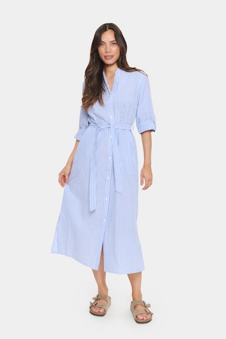 SAINT TROPEZ Blousejurk 'Hadda' in Blauw