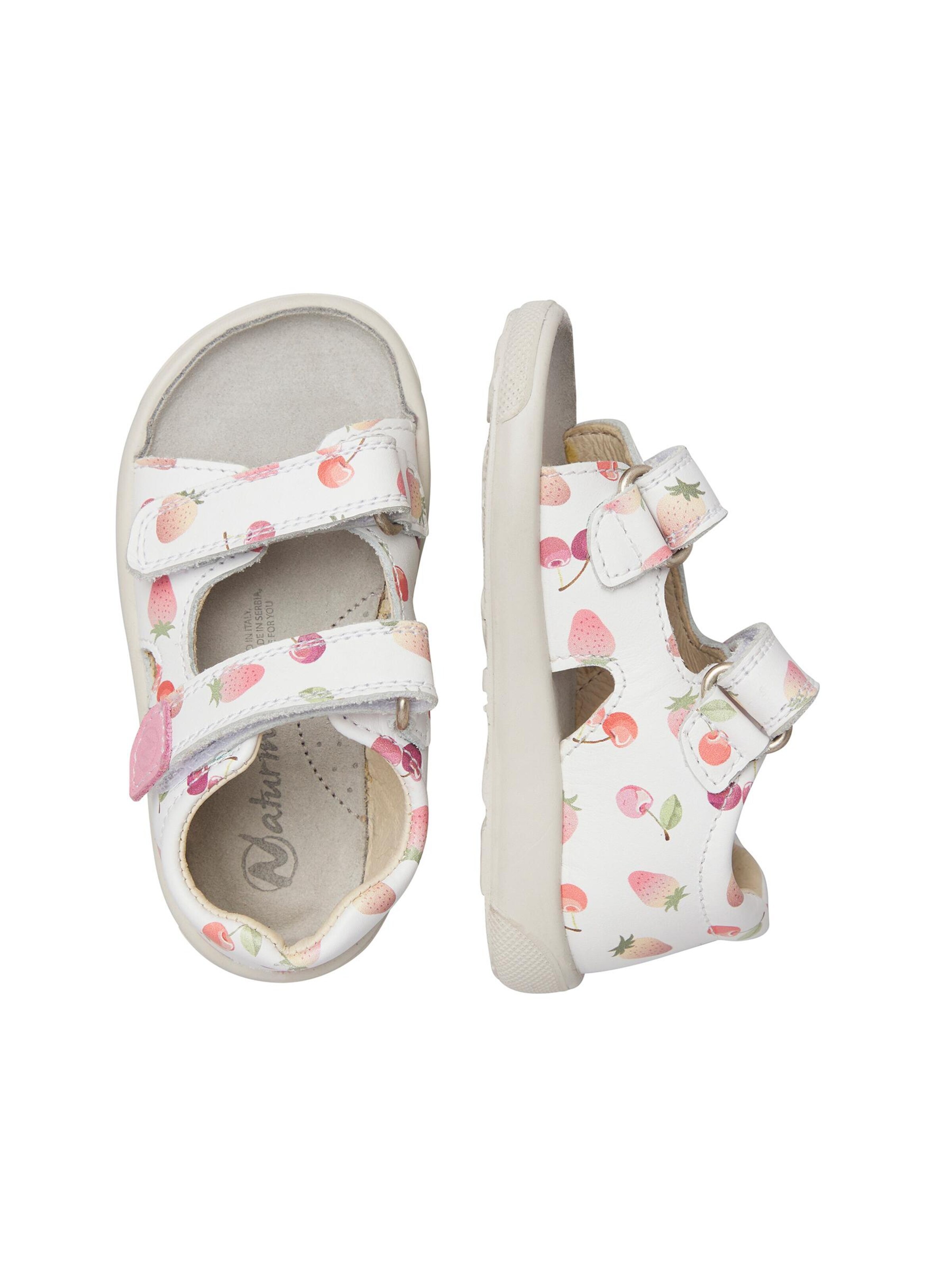 NATURINO Sandalen 'July' in Wit