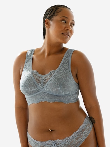 Bustier Soutien-gorge 'Eliana' SugarShape en bleu : devant