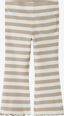 NAME IT Bootcut Nohavice 'NMFTAIA' - Béžová: predná strana