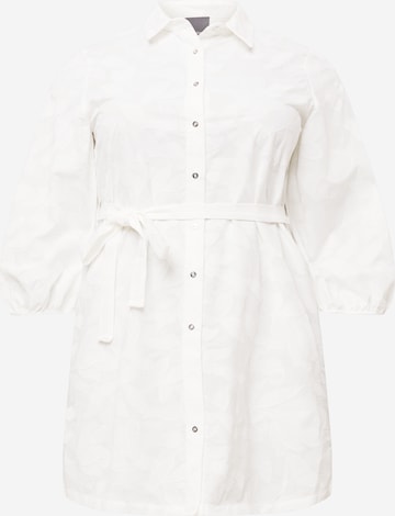 Persona by Marina Rinaldi Blouse in White: front