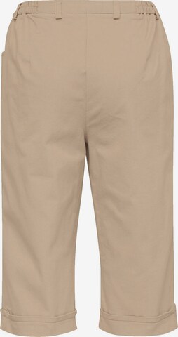 Regular Pantalon Goldner en beige