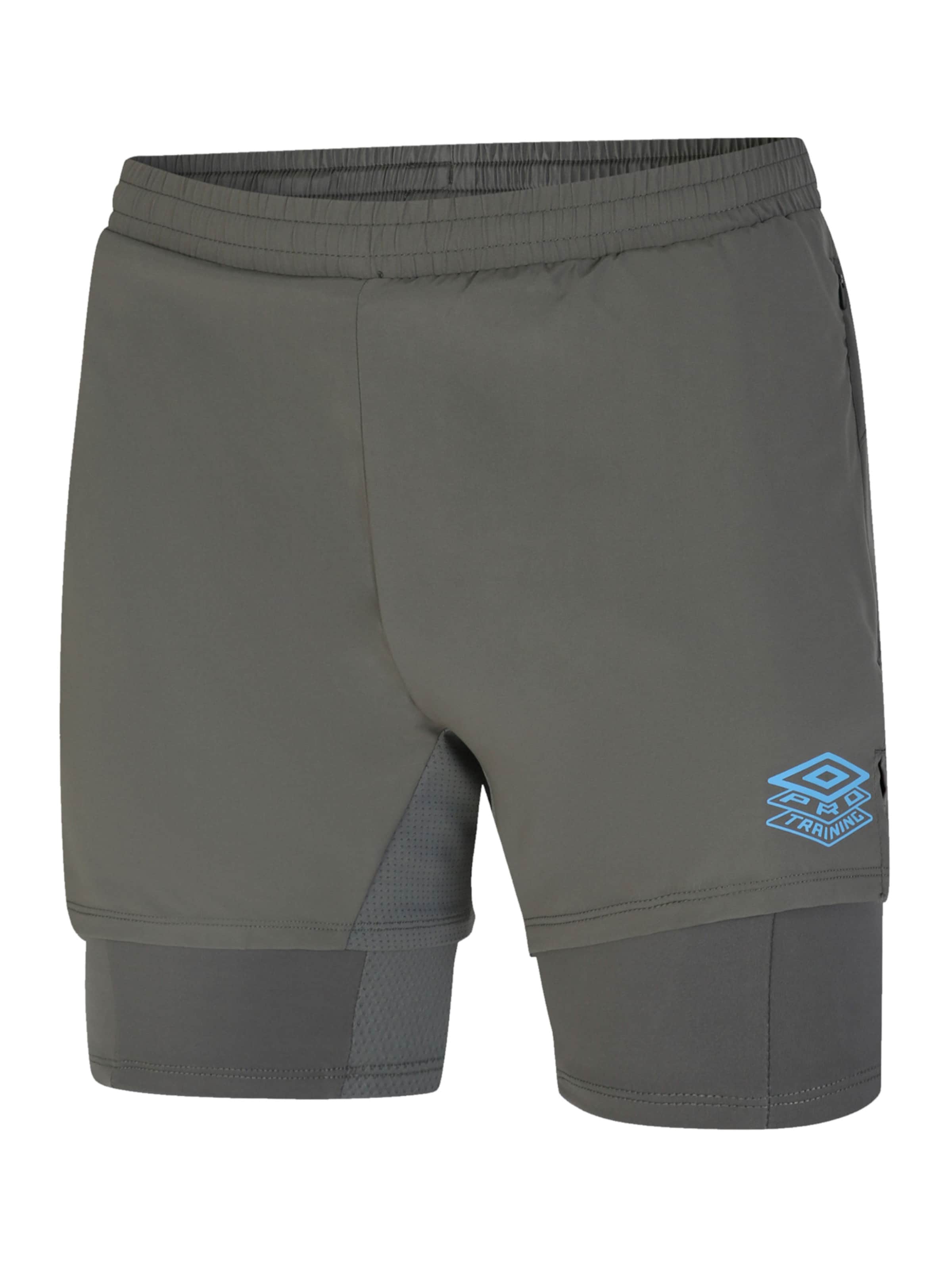 UMBRO Regular Sporthose in Grau: Vorderseite