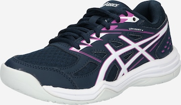 ASICS Athletic Shoes 'Upcourt 4' in Blue: front