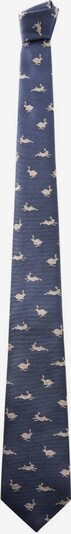 MANGO MAN Tie 'Rabbit' in Navy / White, Item view