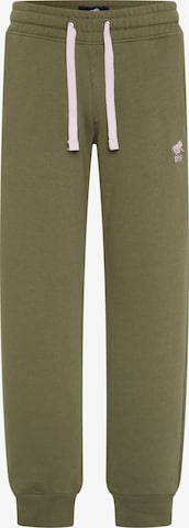 Polo Sylt Tapered Pants in Green: front
