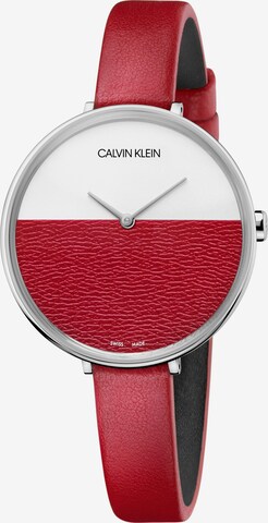 Calvin Klein Quarzuhr 'K7A231UP' in Rot: predná strana