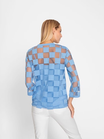 heine Blouse in Blauw