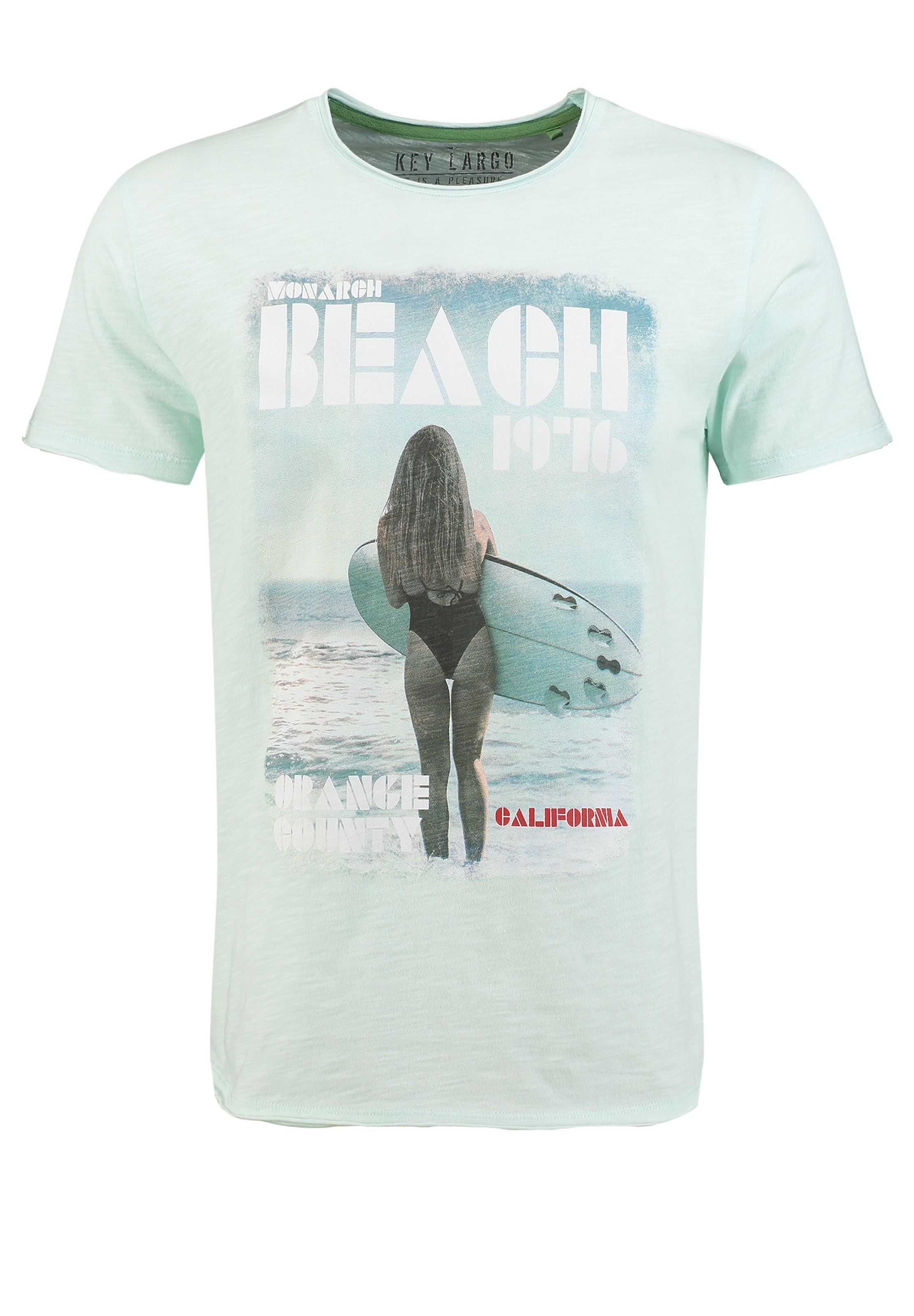 Key Largo Bluser & t-shirts 'KLMonarch Beach' i grøn: forside