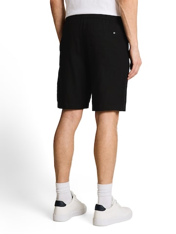 TOM TAILOR DENIM Loosefit Nadrág - fekete