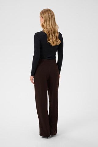 Cream Wide leg Pantalon 'CRSiki' in Bruin