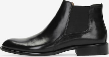 Kazar - Botas Chelsea en negro: frente