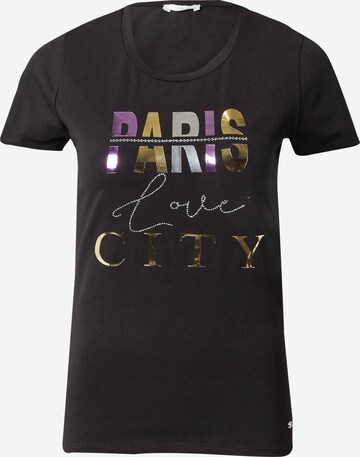 T-shirt 'Yves' Key Largo en noir : devant