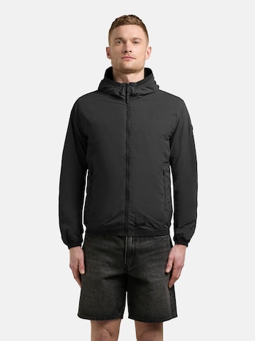 Veste mi-saison 'Derf' khujo en noir : devant