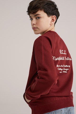 WE Fashion Sweatshirt in Red
