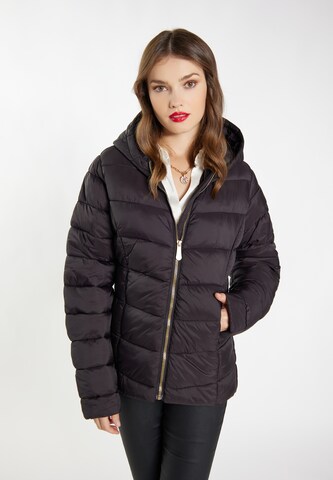 faina Between-Season Jacket 'Nascita' in Black: front