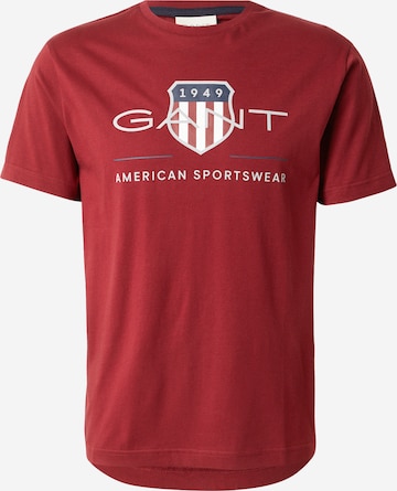 GANT T-shirt i röd: framsida