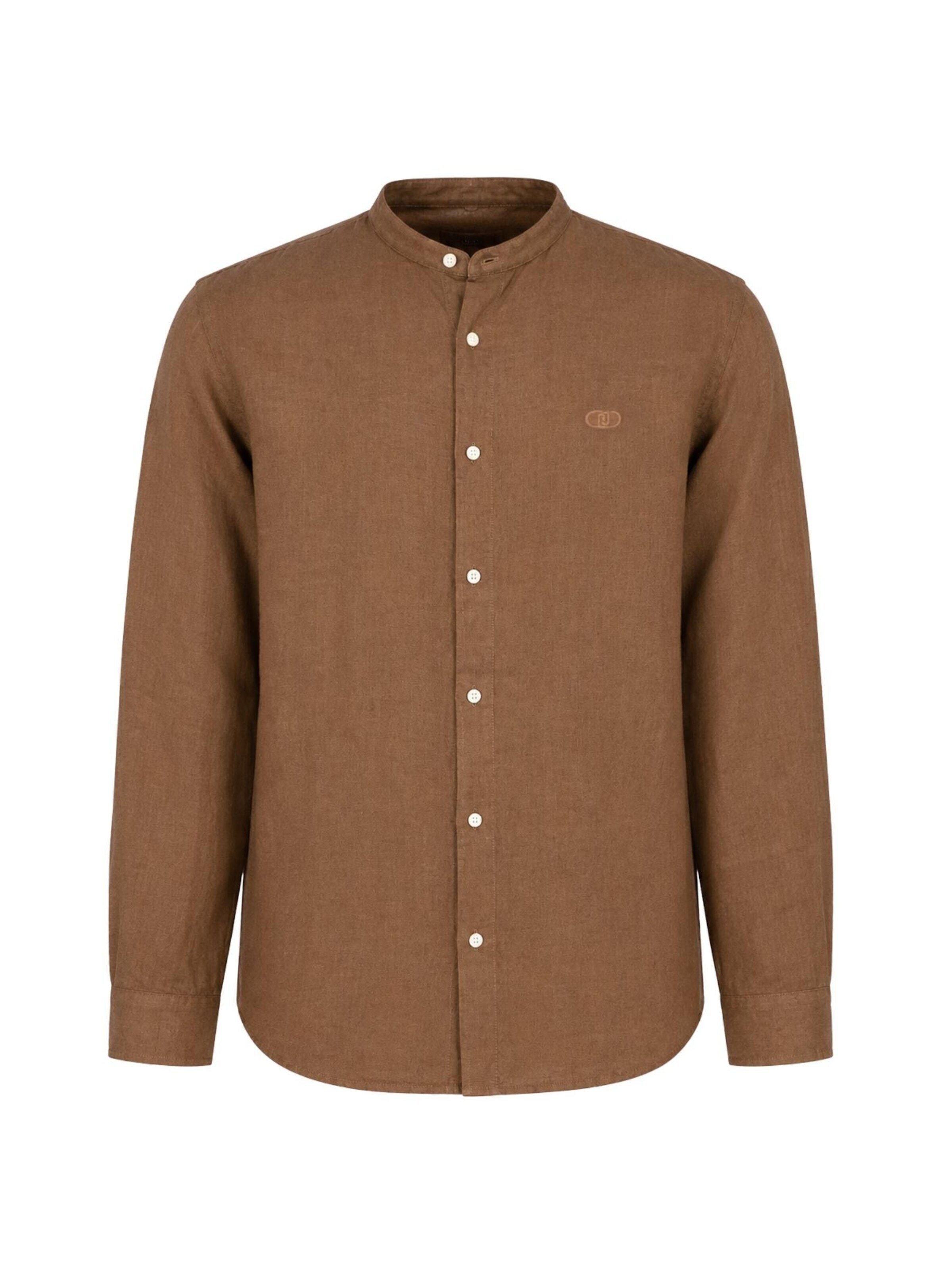 Liu Jo - Camiseta 'COREANA' en marrón: frente