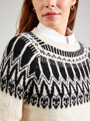 VERO MODA Trui 'VMSimone' in Beige