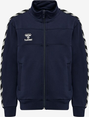 Hummel Sportsweatjacke in Blau: predná strana