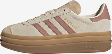 ADIDAS ORIGINALS Низкие кроссовки 'Gazelle' в Белый: спереди