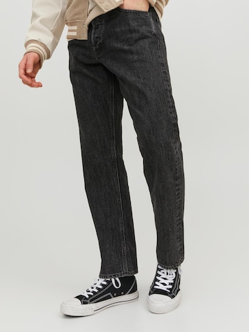 regular Jeans 'CHRIS' di JACK & JONES in nero: frontale