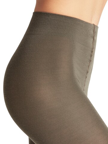 FALKE Slim fit Leggings 'Softmerino' in Green