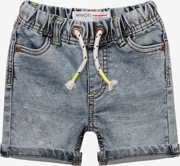 MINOTI Regular Housut värissä sininen: etupuoli