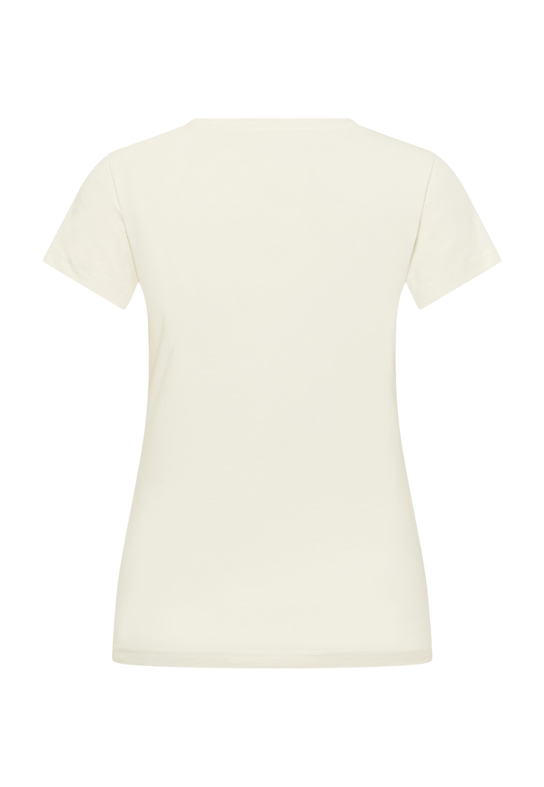 MUSTANG Shirt 'Loa' in Weiß