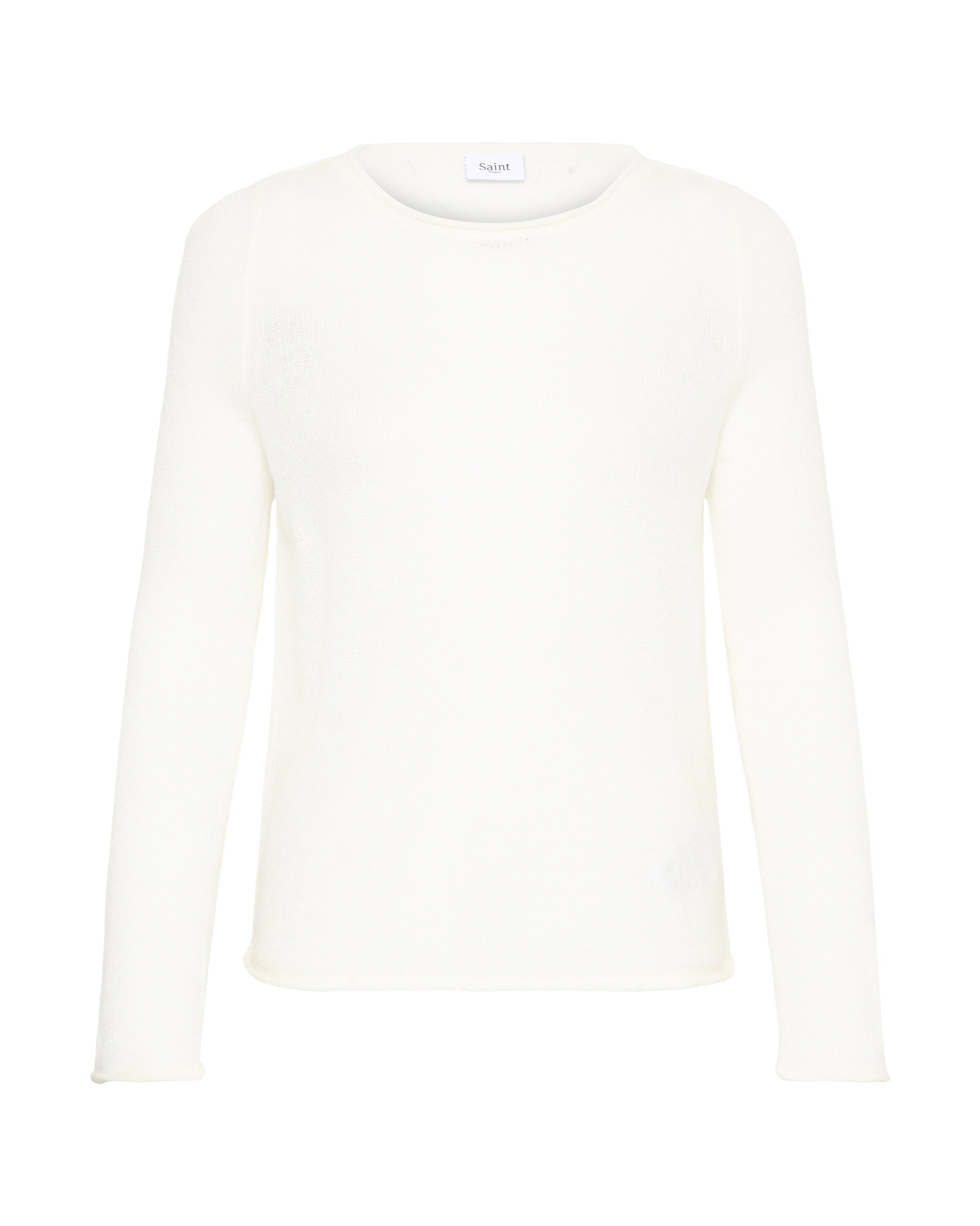 SAINT TROPEZ Pullover in Weiß: Vorderseite