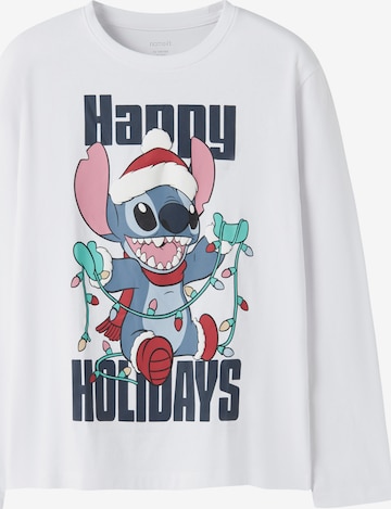 Maglietta 'NKFSyra Stitch' di NAME IT in bianco: frontale