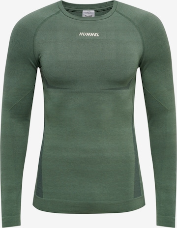 T-Shirt fonctionnel 'MIKE' Hummel en vert : devant